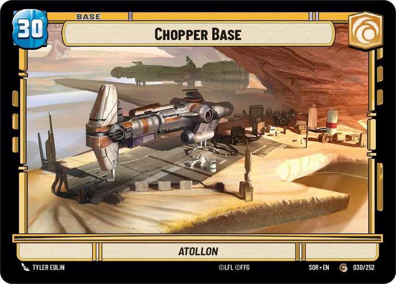 Chopper Base (030/252) [Spark of Rebellion] - The Mythic Store | 24h Order Processing