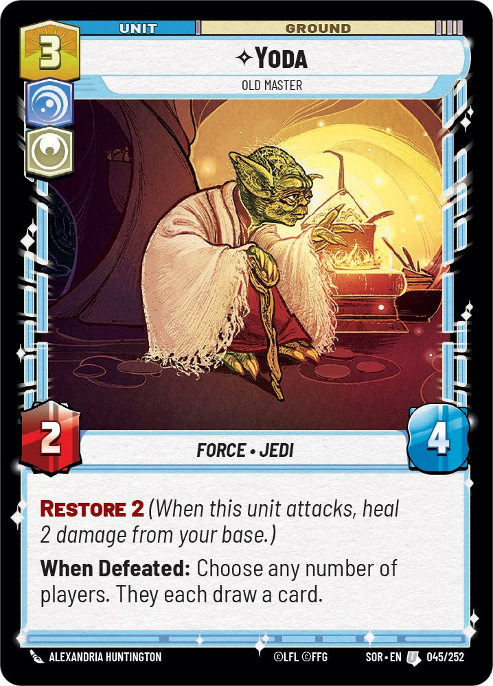 Yoda - Old Master (045/252) [Spark of Rebellion] - The Mythic Store | 24h Order Processing