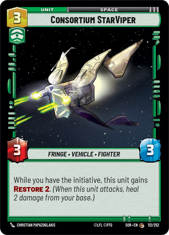 Consortium StarViper (112/252) [Spark of Rebellion] - The Mythic Store | 24h Order Processing