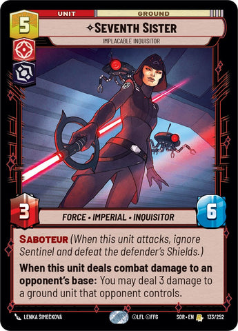 Seventh Sister - Implacable Inquisitor (133/252) [Spark of Rebellion] - The Mythic Store | 24h Order Processing
