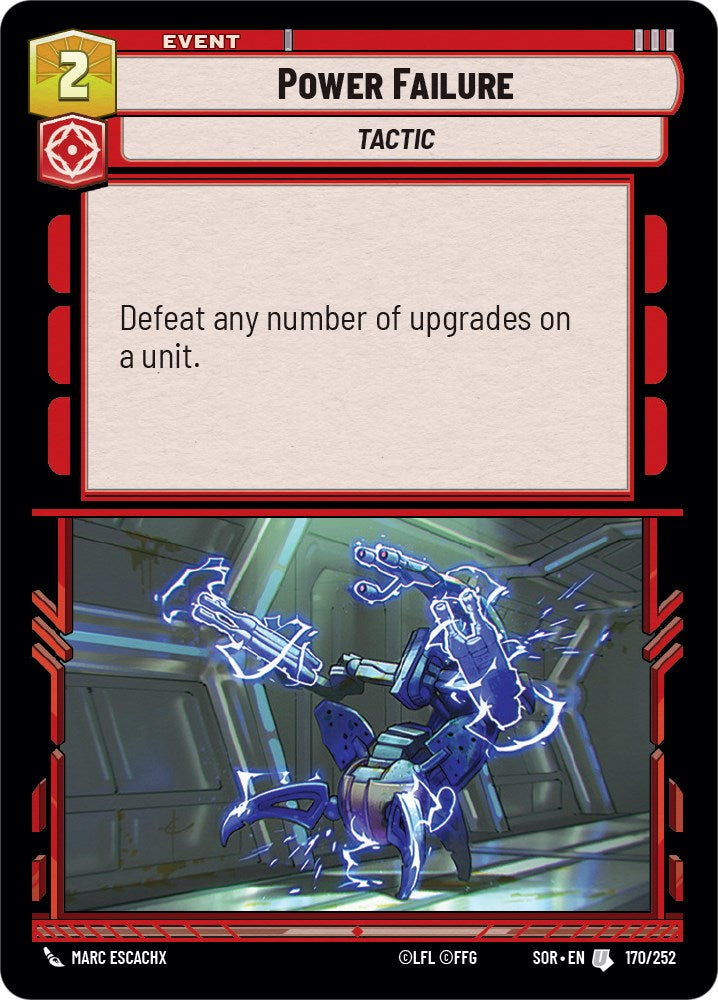 Power Failure (170/252) [Spark of Rebellion] - The Mythic Store | 24h Order Processing