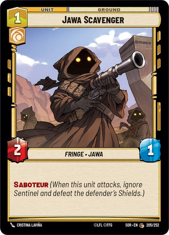 Jawa Scavenger (205/252) [Spark of Rebellion] - The Mythic Store | 24h Order Processing