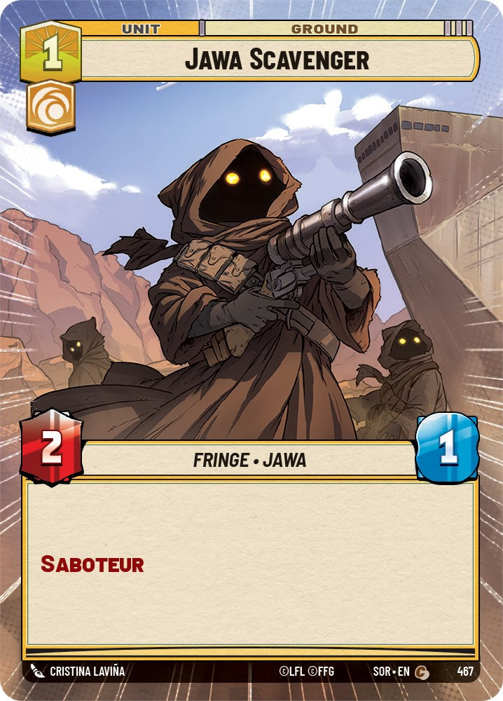 Jawa Scavenger (Hyperspace) (467) [Spark of Rebellion] - The Mythic Store | 24h Order Processing