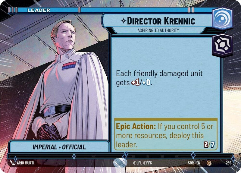 Director Krennic - Aspiring to Authority (Hyperspace) (269) [Spark of Rebellion] - The Mythic Store | 24h Order Processing