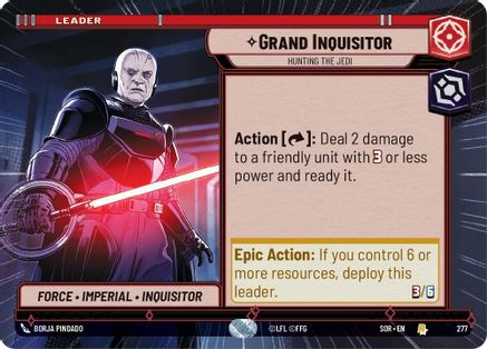 Grand Inquisitor - Hunting the Jedi (Hyperspace) (277) [Spark of Rebellion] - The Mythic Store | 24h Order Processing
