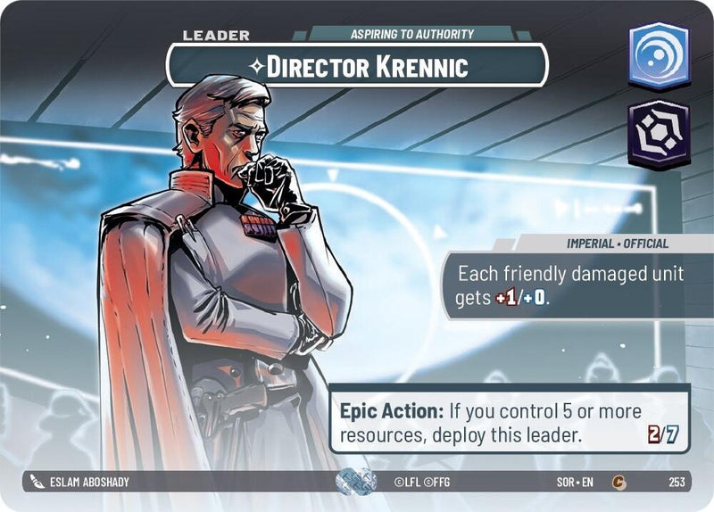 Director Krennic - Aspiring to Authority (Showcase) (253) [Spark of Rebellion] - The Mythic Store | 24h Order Processing