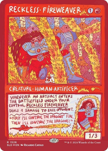 Reckless Fireweaver (Rainbow Foil) [Secret Lair Drop Series] - The Mythic Store | 24h Order Processing