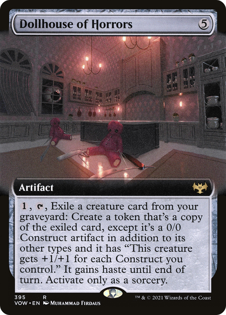 Dollhouse of Horrors (Extended Art) [Innistrad: Crimson Vow] - The Mythic Store | 24h Order Processing