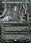 Nissa, Ascended Animist (Borderless Manga) [Phyrexia: All Will Be One] - The Mythic Store | 24h Order Processing