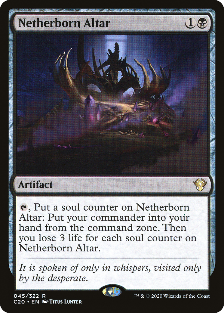 Netherborn Altar [Commander 2020] - The Mythic Store | 24h Order Processing