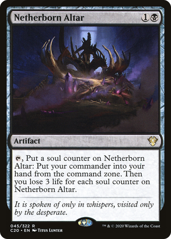 Netherborn Altar [Commander 2020] - The Mythic Store | 24h Order Processing