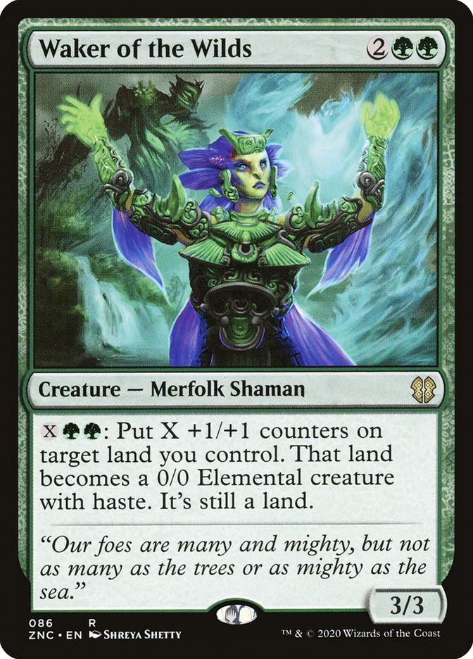Waker of the Wilds [Zendikar Rising Commander] - The Mythic Store | 24h Order Processing
