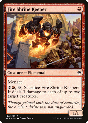 Fire Shrine Keeper [Ixalan] - The Mythic Store | 24h Order Processing