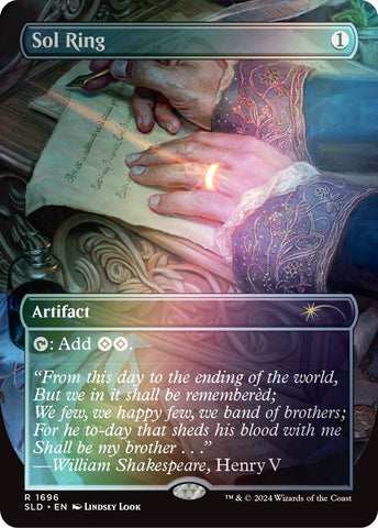 Sol Ring (1696) (Rainbow Foil) [Secret Lair: Sheldon's Spellbook] - The Mythic Store | 24h Order Processing