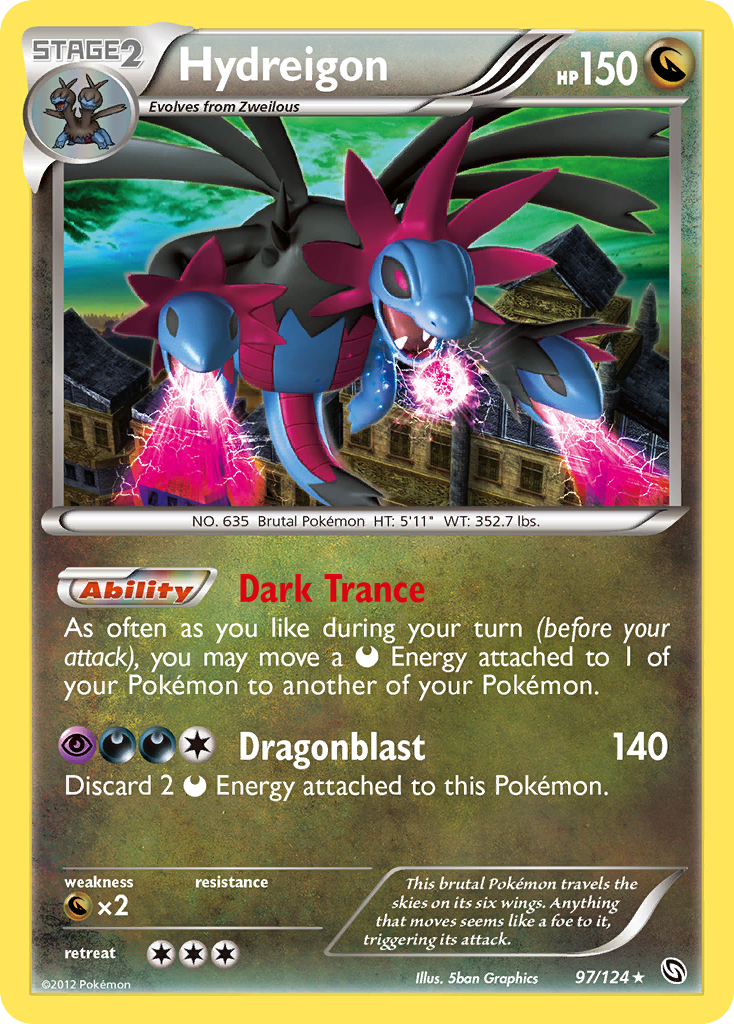 Hydreigon (97/124) [Black & White: Dragons Exalted] - The Mythic Store | 24h Order Processing