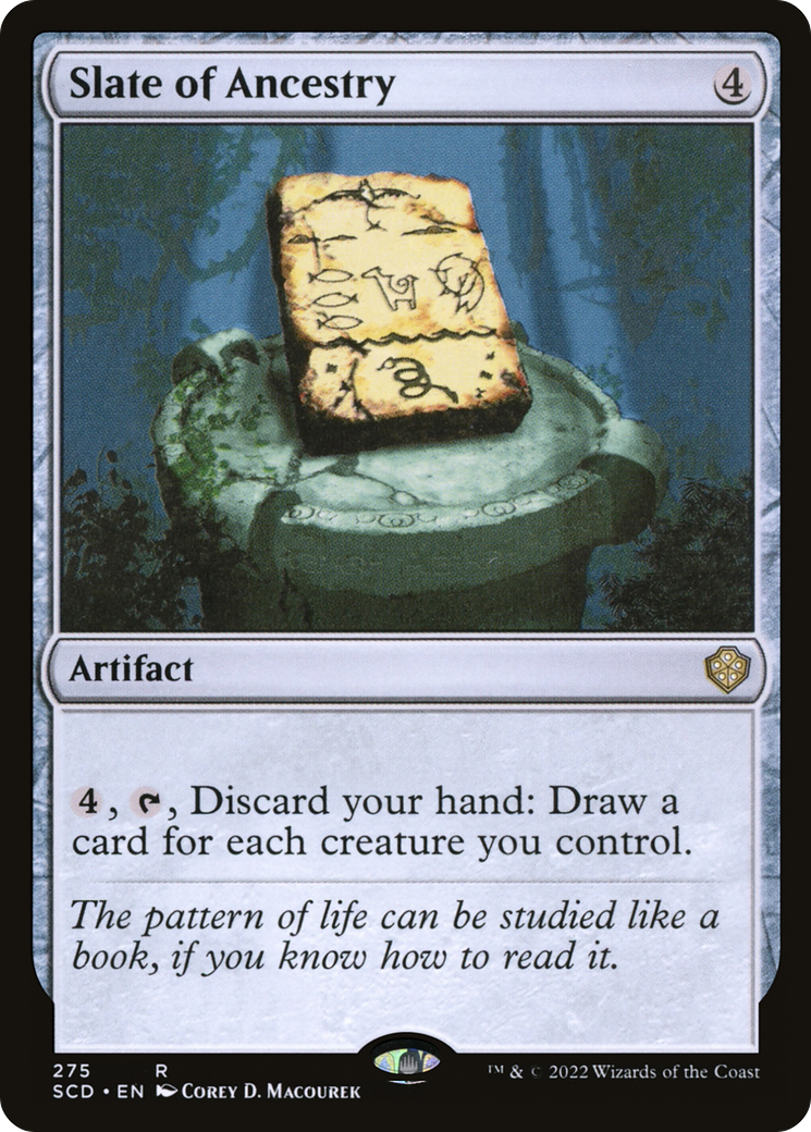Slate of Ancestry [Starter Commander Decks] - The Mythic Store | 24h Order Processing