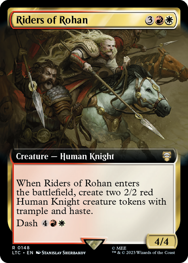 Riders of Rohan (Extended Art) [The Lord of the Rings: Tales of Middle-Earth Commander] - The Mythic Store | 24h Order Processing