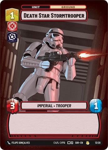 Death Star Stormtrooper (13/20) [Spark of Rebellion: Weekly Play] - The Mythic Store | 24h Order Processing