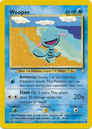 Wooper (82/111) [Neo Genesis Unlimited] - The Mythic Store | 24h Order Processing