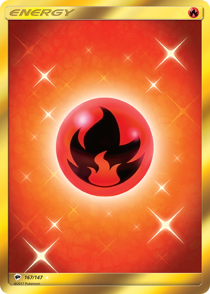 Fire Energy (167/147) [Sun & Moon: Burning Shadows] - The Mythic Store | 24h Order Processing