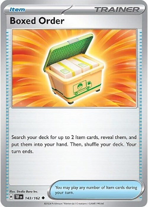 Boxed Order (143/162) [Scarlet & Violet: Temporal Forces] - The Mythic Store | 24h Order Processing