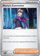 Morty's Conviction (155/162) [Scarlet & Violet: Temporal Forces] - The Mythic Store | 24h Order Processing
