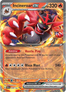 Incineroar ex (034/162) [Scarlet & Violet: Temporal Forces] - The Mythic Store | 24h Order Processing