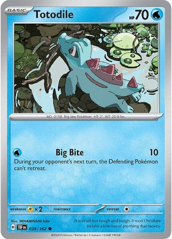 Totodile (039/162) [Scarlet & Violet: Temporal Forces] - The Mythic Store | 24h Order Processing