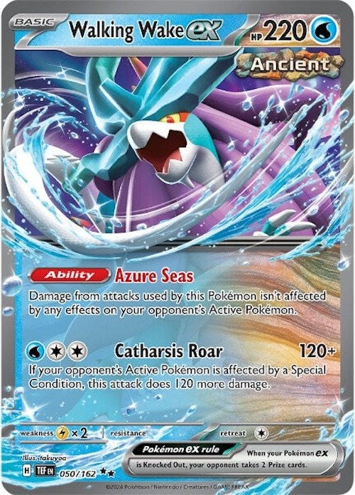 Walking Wake ex (050/162) [Scarlet & Violet: Temporal Forces] - The Mythic Store | 24h Order Processing