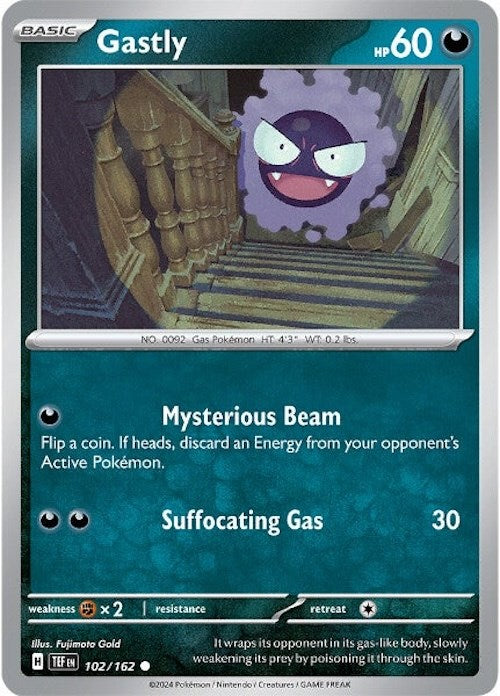 Gastly (102/162) [Scarlet & Violet: Temporal Forces] - The Mythic Store | 24h Order Processing