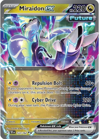 Miraidon ex (122/162) [Scarlet & Violet: Temporal Forces] - The Mythic Store | 24h Order Processing