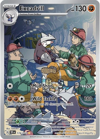 Excadrill (174/162) [Scarlet & Violet: Temporal Forces] - The Mythic Store | 24h Order Processing