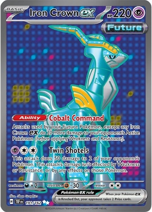 Iron Crown ex (191/162) [Scarlet & Violet: Temporal Forces] - The Mythic Store | 24h Order Processing