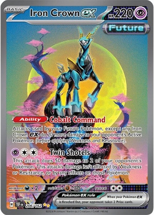 Iron Crown ex (206/162) [Scarlet & Violet: Temporal Forces] - The Mythic Store | 24h Order Processing