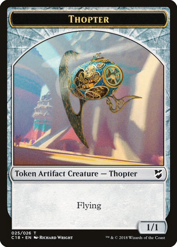 Thopter Token (025/026) [Commander 2018 Tokens] - The Mythic Store | 24h Order Processing