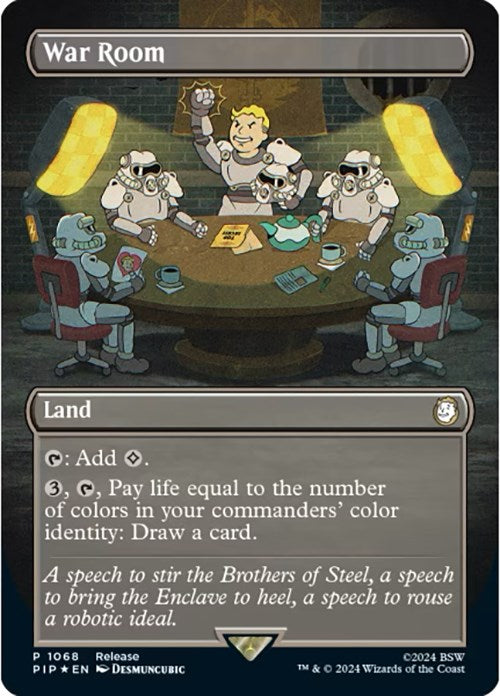 War Room (Borderless) [Fallout Promos] - The Mythic Store | 24h Order Processing