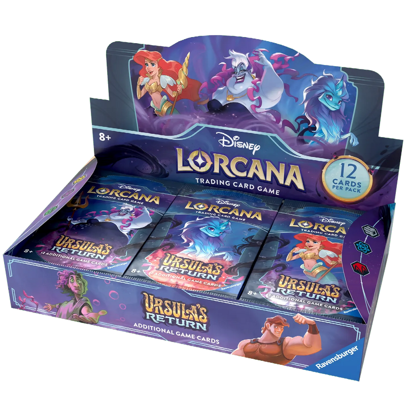 Disney Lorcana: Ursula's Return - Booster Box - The Mythic Store | 24h Order Processing