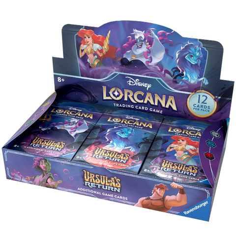 Disney Lorcana: Ursula's Return - Booster Box - The Mythic Store | 24h Order Processing