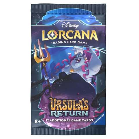 Disney Lorcana: Ursula's Return - Booster Pack - The Mythic Store | 24h Order Processing