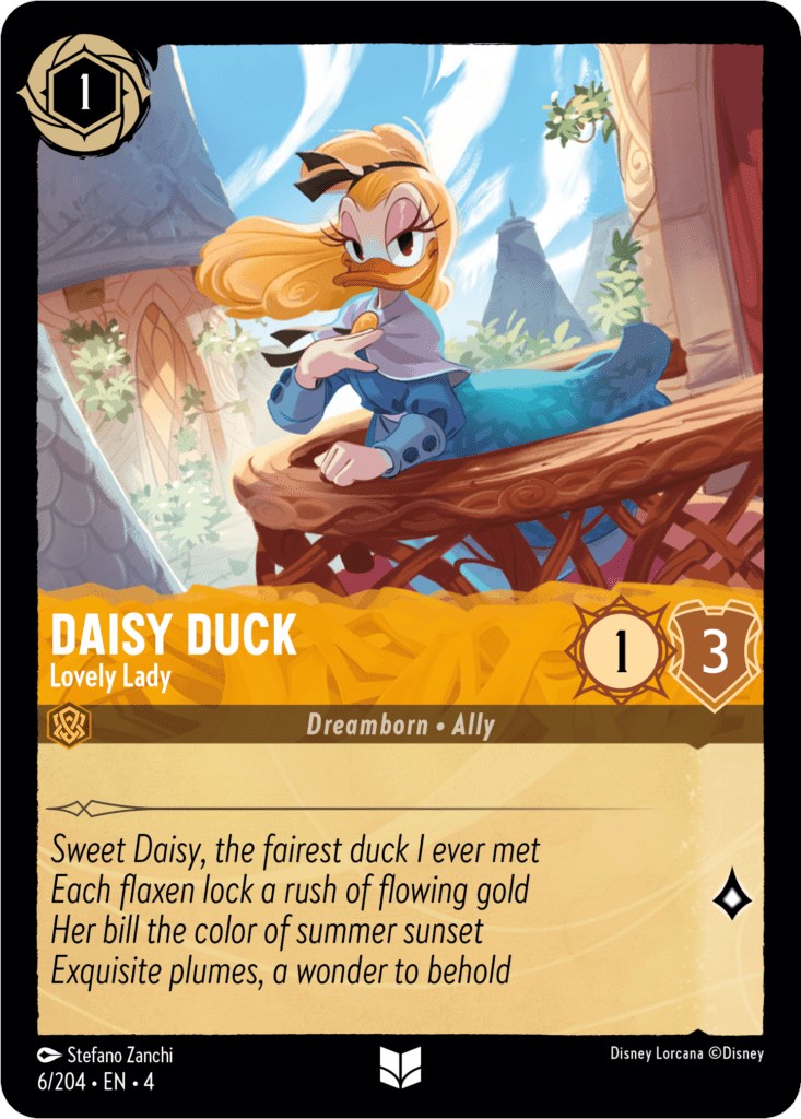 Daisy Duck - Lovely Lady (6/204) [Ursula's Return] - The Mythic Store | 24h Order Processing