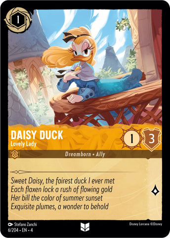 Daisy Duck - Lovely Lady (6/204) [Ursula's Return] - The Mythic Store | 24h Order Processing