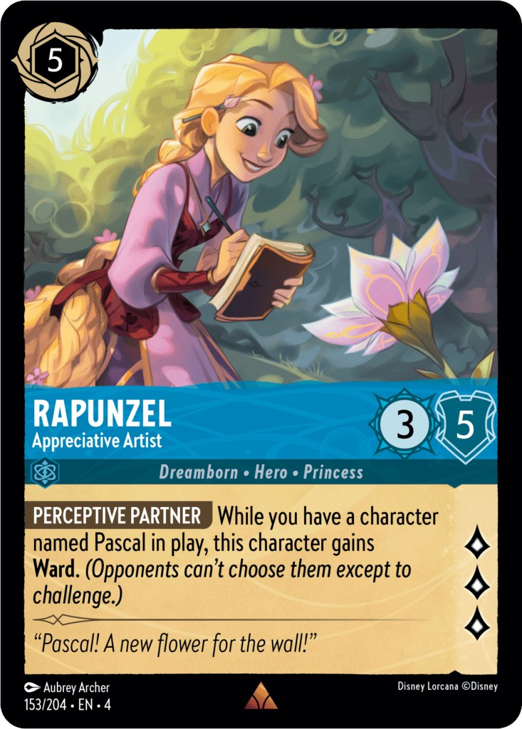 Rapunzel - Appreciative Artist (153/204) [Ursula's Return] - The Mythic Store | 24h Order Processing