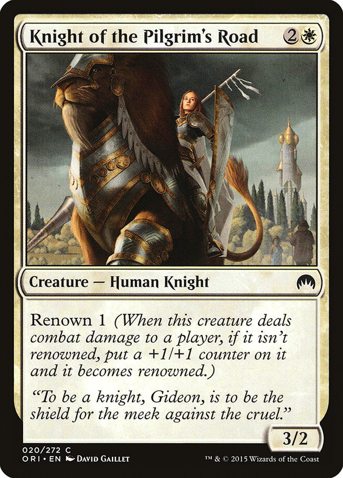 Knight of the Pilgrim's Road [Magic Origins] - The Mythic Store | 24h Order Processing