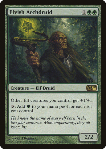 Elvish Archdruid [Magic 2010] - The Mythic Store | 24h Order Processing