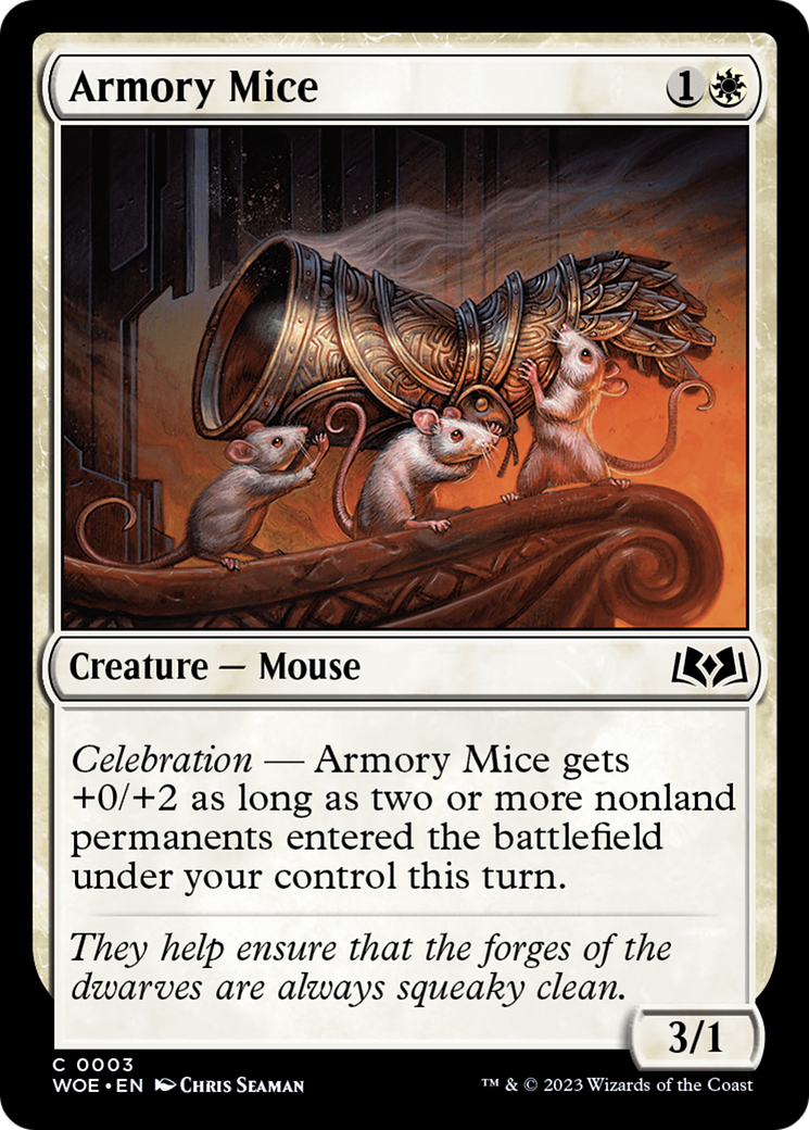 Armory Mice [Wilds of Eldraine] - The Mythic Store | 24h Order Processing