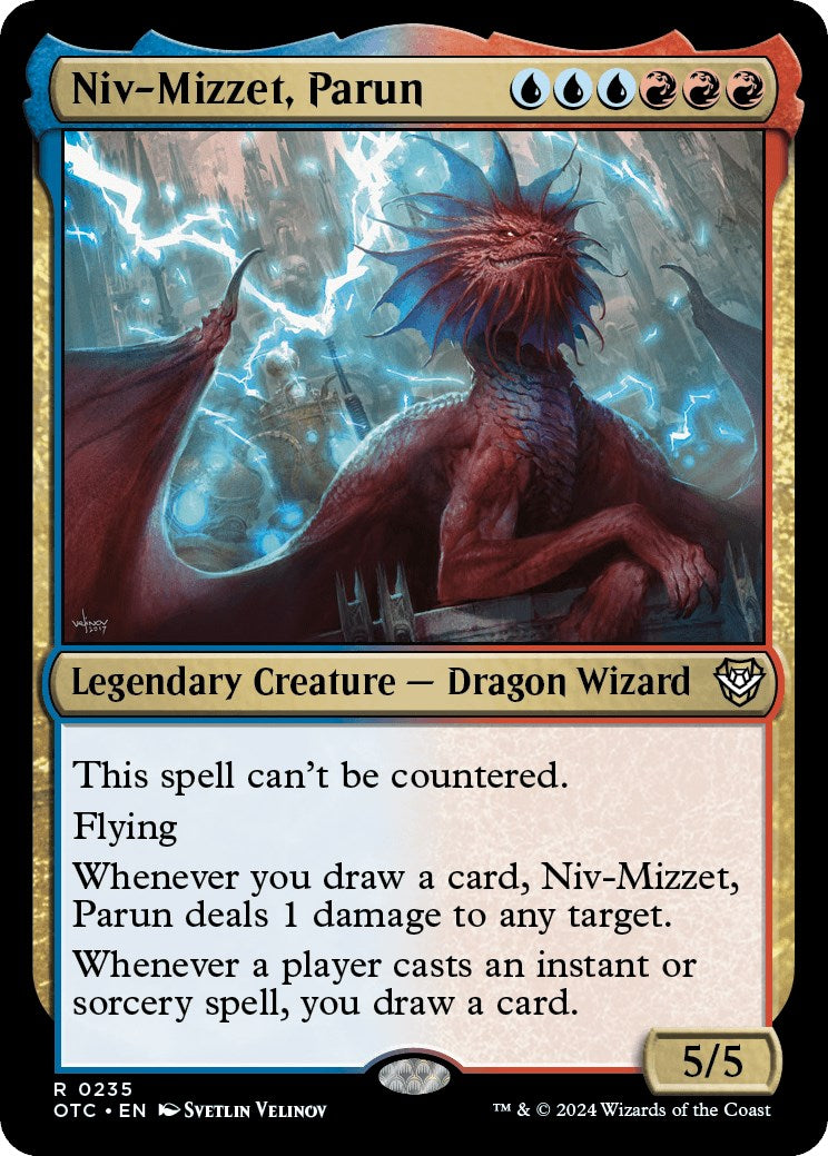 Niv-Mizzet, Parun [Outlaws of Thunder Junction Commander] - The Mythic Store | 24h Order Processing