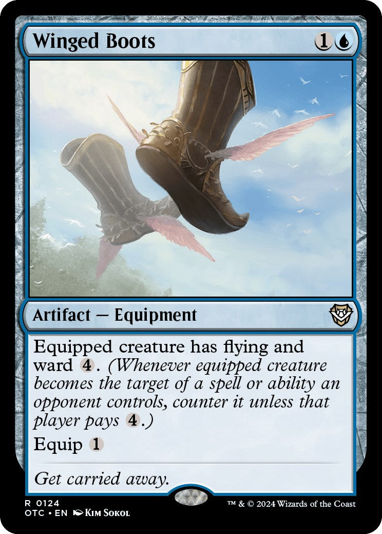 Winged Boots [Outlaws of Thunder Junction Commander] - The Mythic Store | 24h Order Processing