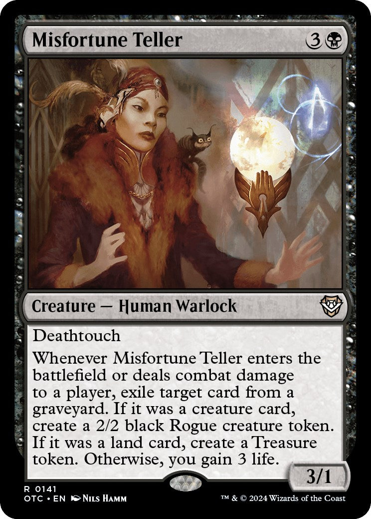 Misfortune Teller [Outlaws of Thunder Junction Commander] - The Mythic Store | 24h Order Processing