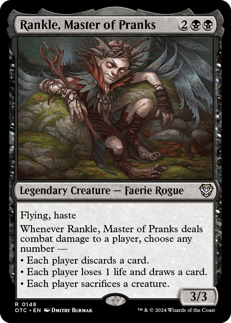 Rankle, Master of Pranks [Outlaws of Thunder Junction Commander] - The Mythic Store | 24h Order Processing