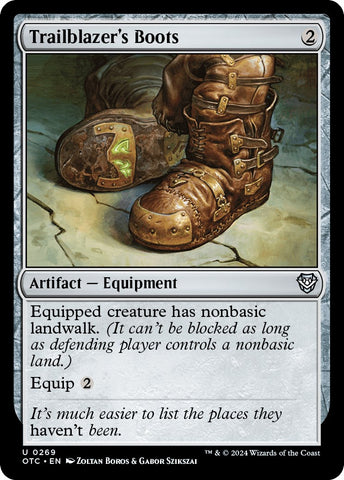 Trailblazer's Boots [Outlaws of Thunder Junction Commander] - The Mythic Store | 24h Order Processing